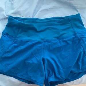 Blue lulu shorts